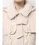 milk shaggy Duffle Coat