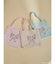 Dream Garden-tulip ribbon lace tote