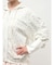 frill lace puff hoodie