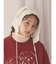 animal lace knit cap