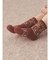 もこもこbear knit socks