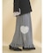 message heart skirt