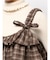 チェックホイップクリームミニワンピース
