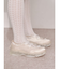 satin frill bandスニーカー