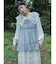 airy lace collarワンピース