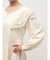 airy lace collarワンピース