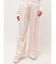 レースフリルスウェットパンツ