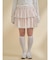 カットティアードミニスカート