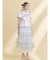 ribbonサテンシャツ