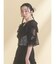 floral sheer bolero