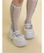 frill mary jane metal sneakers