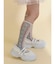 frill mary jane metal sneakers