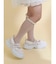 frill mary jane metal sneakers