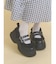 frill mary jane metal sneakers
