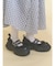 frill mary jane metal sneakers