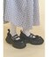 frill mary jane metal sneakers