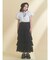 frill mary jane metal sneakers