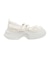 frill mary jane metal sneakers