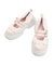 frill mary jane metal sneakers