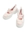 frill mary jane metal sneakers