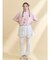 ribbon dog collage tee