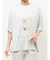 ribbon dog collage tee