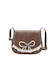 pearl butterfly lace shoulder bag