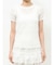 ribbon lace tee