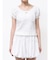 petit flower pure neck tee