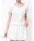 petit flower pure neck tee
