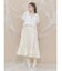jacquard tieredワンピース