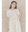 jacquard tieredワンピース