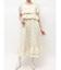 jacquard tieredワンピース