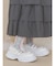 frill mary jane metal sneakers
