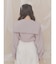 フラワーアイレットブラウス