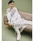 apron jacquardワンピース