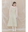 apron jacquardワンピース