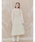 apron jacquardワンピース