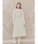 apron jacquardワンピース