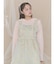 apron jacquardワンピース