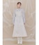 apron jacquardワンピース