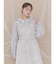 apron jacquardワンピース