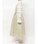 apron jacquardワンピース