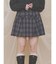 リボンチェックプリーツスカート