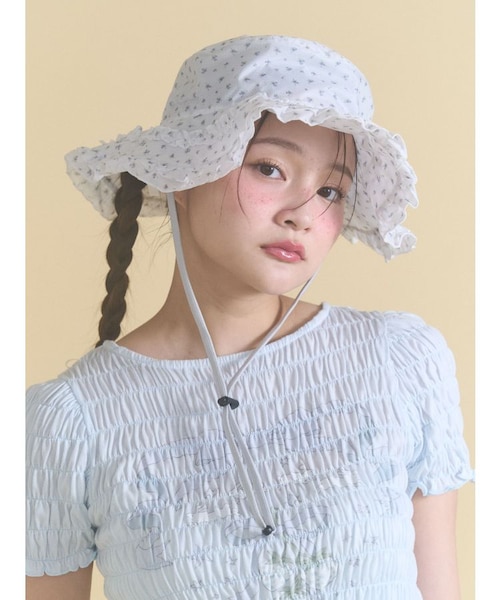 frill nylon hat｜メリージェニーの通販｜&mall（アンドモール）三井