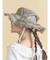 frill nylon hat
