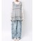 ribbonシアーギャザーチュニック