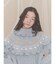bear yoke knit tops