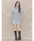 bear yoke knit tops