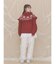 bear yoke knit tops
